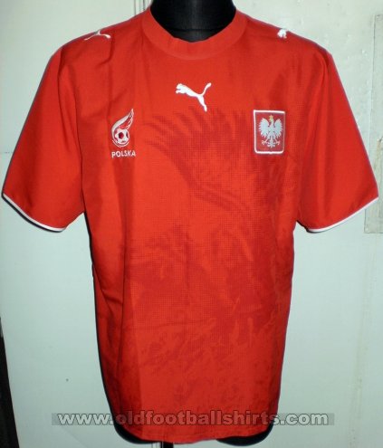 Poland Fora camisa de futebol 2006 - 2007