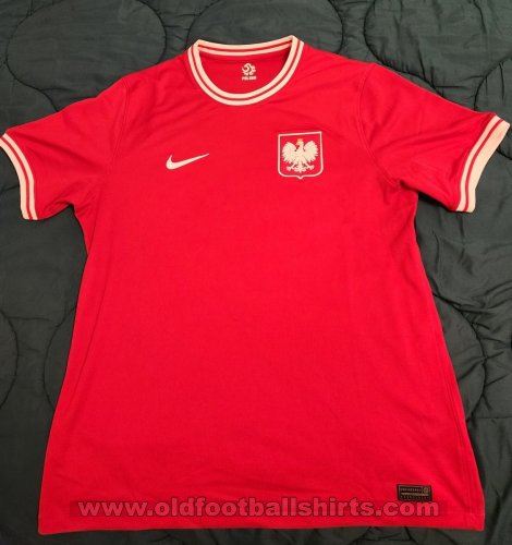 Poland Fora camisa de futebol 2022 - 2024