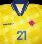 Colombia Home maglia di calcio 1994 - 1995