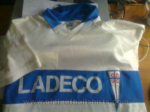 Club Deportivo Universidad Catolica Home футболка 1991