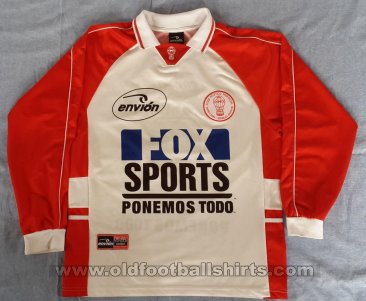 Huracan Home maglia di calcio 2000 - 2001