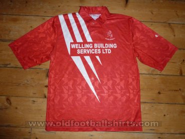 Welling United Home voetbalshirt  1995 - 1996
