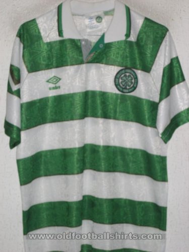 Celtic Home fotbollströja 1992 - 1993