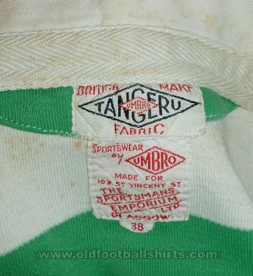 Celtic Home חולצת כדורגל 1940 - 1946