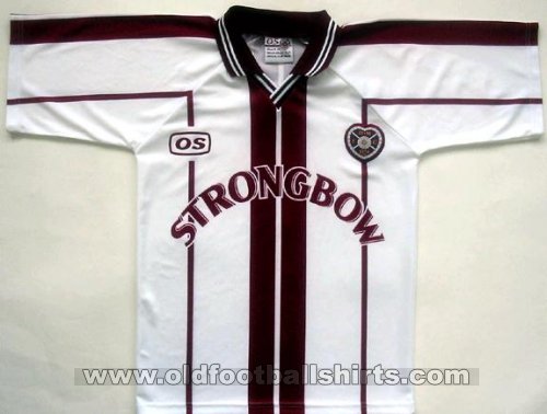 Heart Of Midlothian Fora camisa de futebol 1999 - 2000