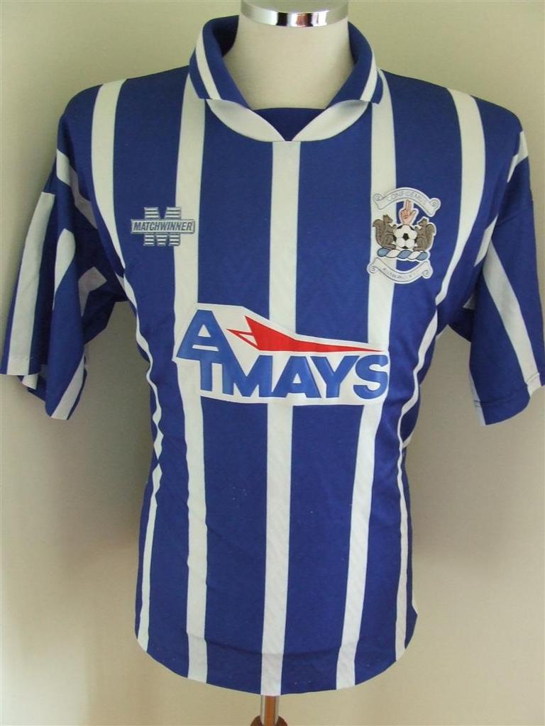 Kilmarnock Home football shirt 1994 1995.