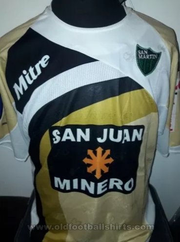 San Martín de San Juan Μακριά φανέλα ποδόσφαιρου 2009 - 2010