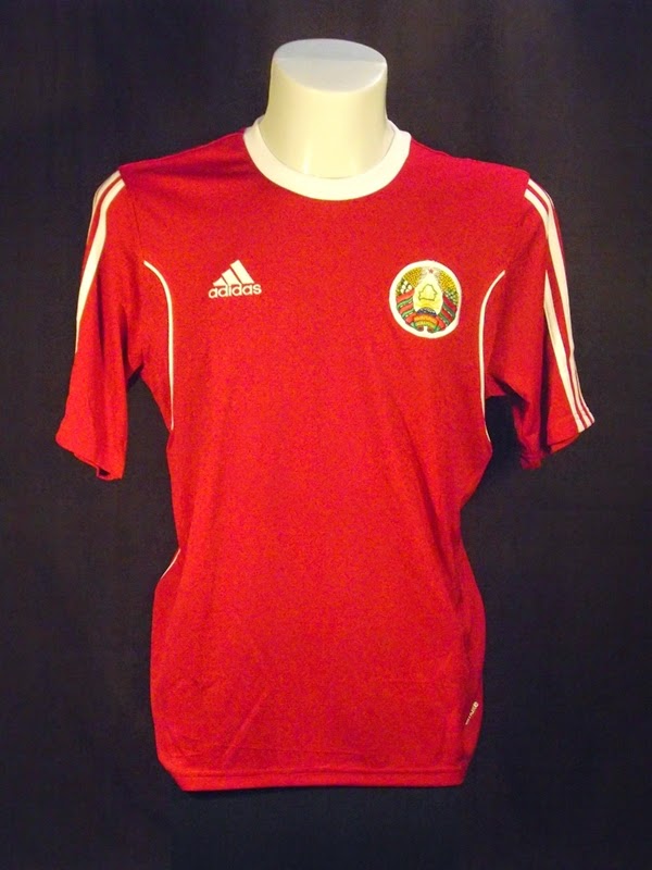 Belarus Away football shirt 2013 - 2014. Added on 2013-10-23, 17:43