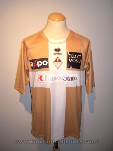 Bellinzona Fora camisa de futebol 2009 - 2010