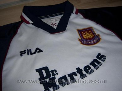 West Ham United Μακριά φανέλα ποδόσφαιρου 1999 - 2001