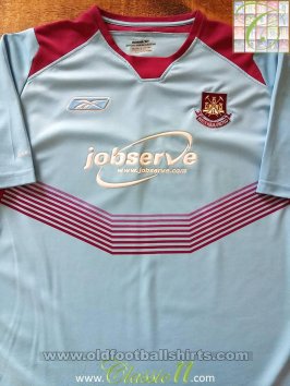 West Ham United Away football shirt 2004 - 2005