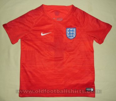 England Fora camisa de futebol 2018 - 2019