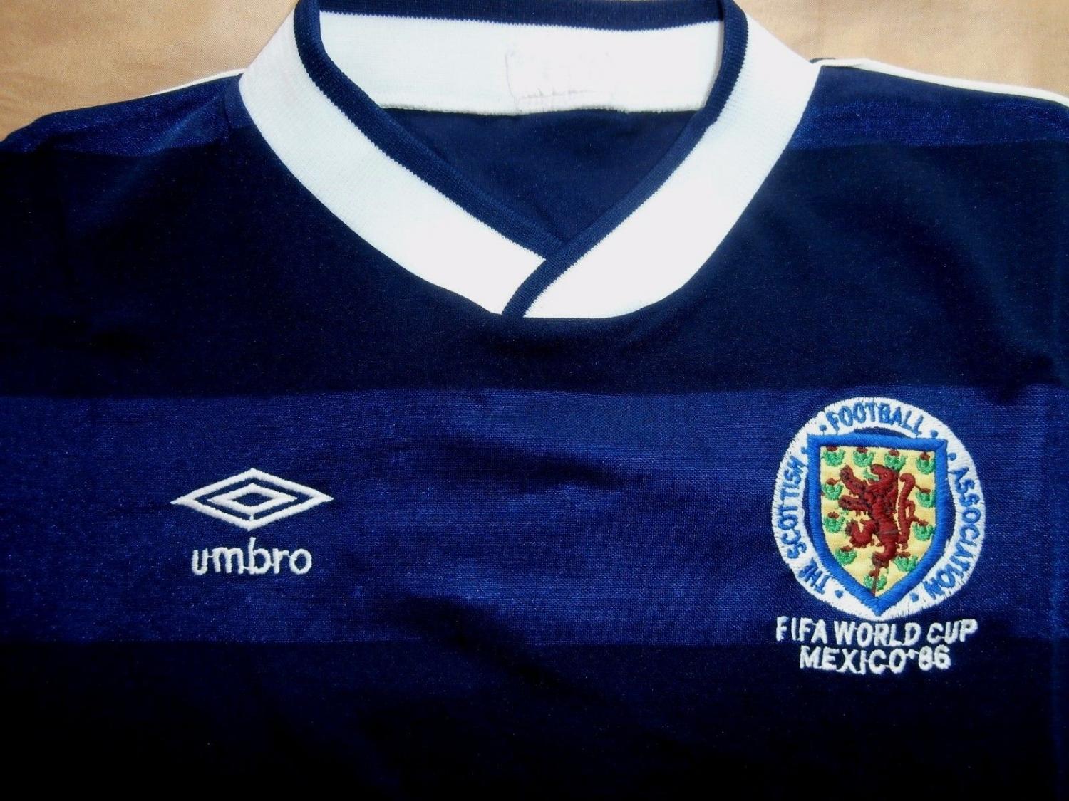 Scotland Home football shirt 1986 1987. Added on 20160818, 1000