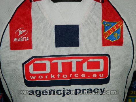 Odra Opole Home futbol forması (unknown year)
