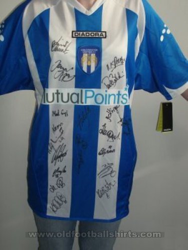 Colchester United Home Maillot de foot 2006 - 2007