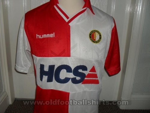Feyenoord Home voetbalshirt  1989 - 1991