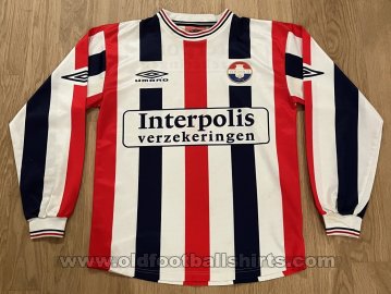 Willem II Home camisa de futebol 2001 - 2002