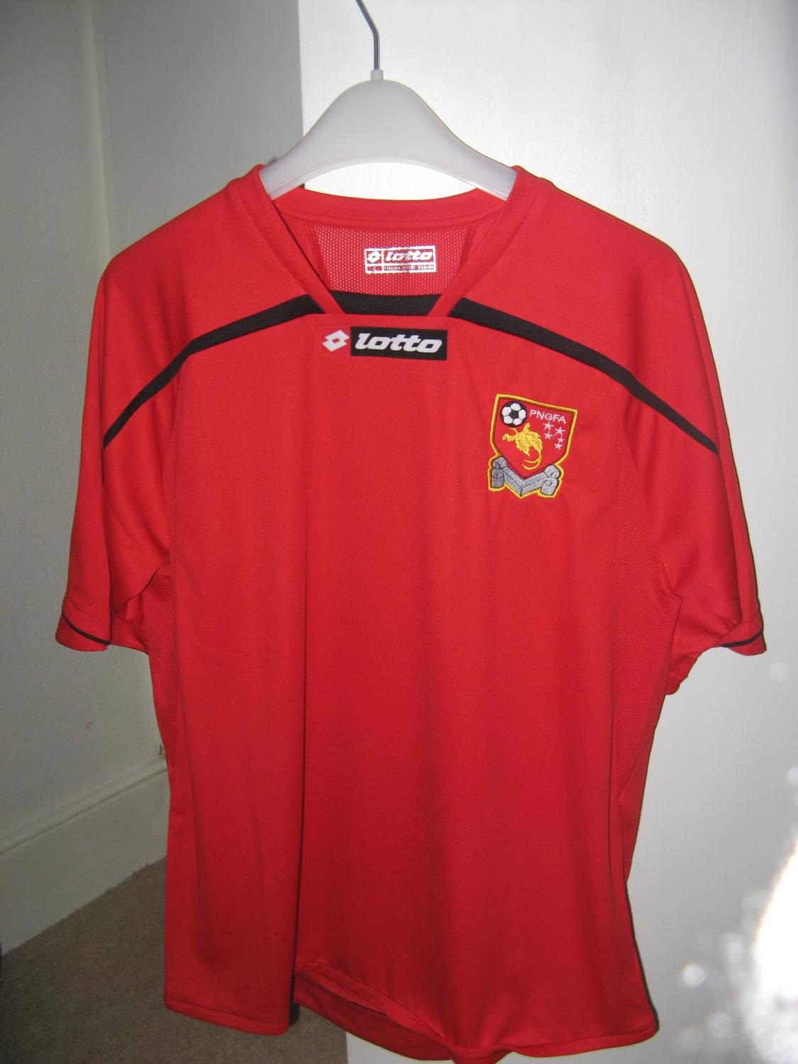 Old Papua New Guinea football shirts and soccer jerseys