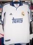 Real Madrid Home fotbollströja 2000 - 2001