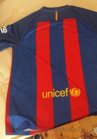Barcelona Home футболка 2016 - 2017