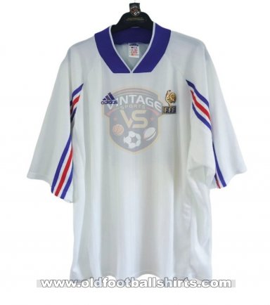 France Visitante Camiseta de Fútbol 1995 - 1996