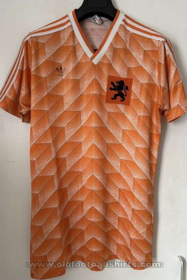 Netherlands Home φανέλα ποδόσφαιρου 1988 - 1990