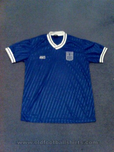 Greece Home φανέλα ποδόσφαιρου 1989 - 1991