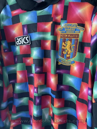 Aston Villa Goleiro camisa de futebol 1993 - 1995