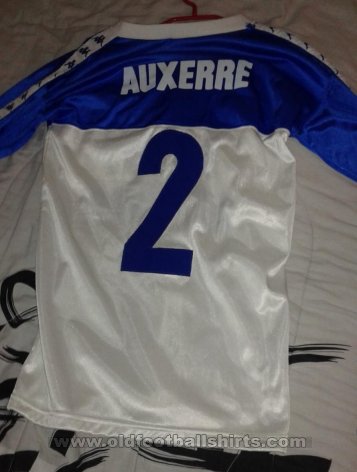 Auxerre Home חולצת כדורגל 1985 - 1986