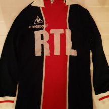 Paris Saint-Germain Home futbol forması 1980 - 1981 sponsored by RTL