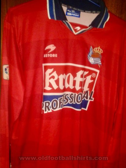 Real Sociedad Dritte Fußball-Trikots 2001 - 2002