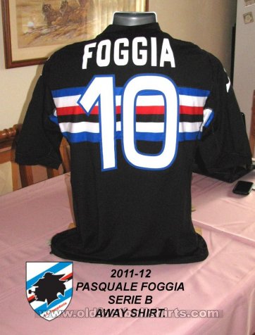 Sampdoria Tercera camiseta Camiseta de Fútbol 2011 - 2012