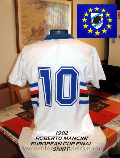 Sampdoria Special fotbollströja 1991 - 1992