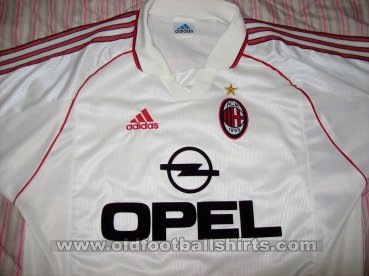AC Milan Fora camisa de futebol 1998 - 2000