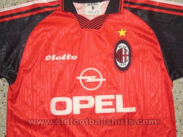AC Milan חוץ חולצת כדורגל 1997 - 1998