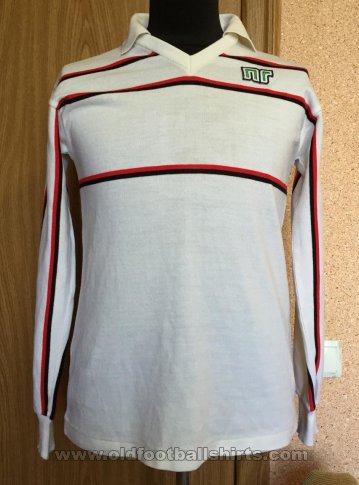 AC Milan חולצת גביע חולצת כדורגל 1981 - 1992