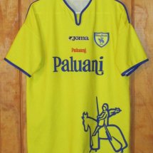 Chievo Home maglia di calcio 2001 - 2002 sponsored by Paluani
