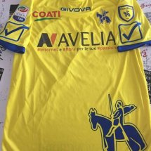 Chievo Home maglia di calcio 2017 - 2018 sponsored by Navelia