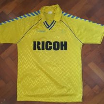 Chievo Home maglia di calcio 1987 - 1988 sponsored by Ricoh