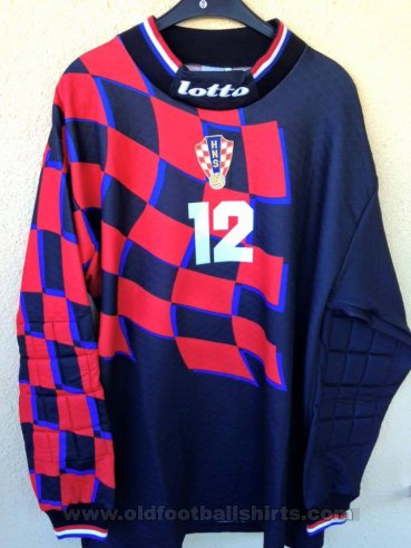 Croatia Goalkeeper football shirt 1998 - 2000