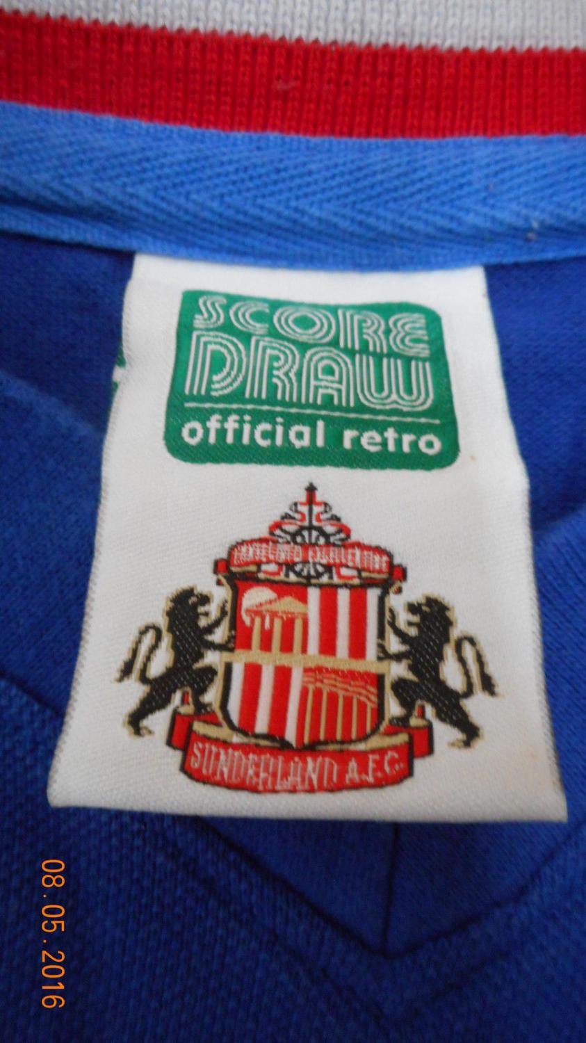 Sunderland Retro Replicas football shirt 1978 - 1979. Added on 2017-01-01, 19:56