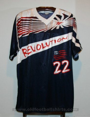 New England Revolution Home Fußball-Trikots 1996