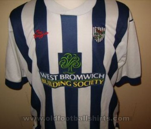 West Bromwich Albion Home Fußball-Trikots 2002 - 2003