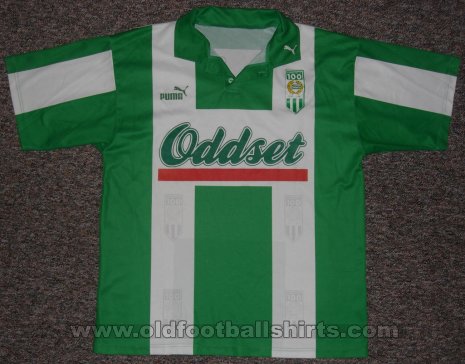 Hammarby Home football shirt 1997 - 1998