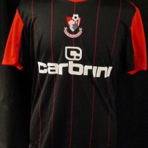 Bournemouth Home חולצת כדורגל 2010 - 2011 sponsored by Carbrini Sportswear