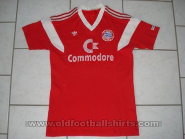Bayern Munich Home fotbollströja 1984 - 1986