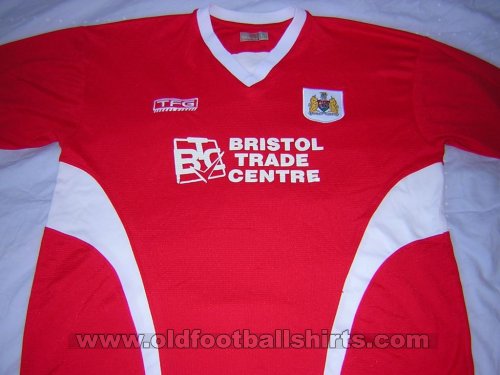 Bristol City Home футболка 2005 - 2006