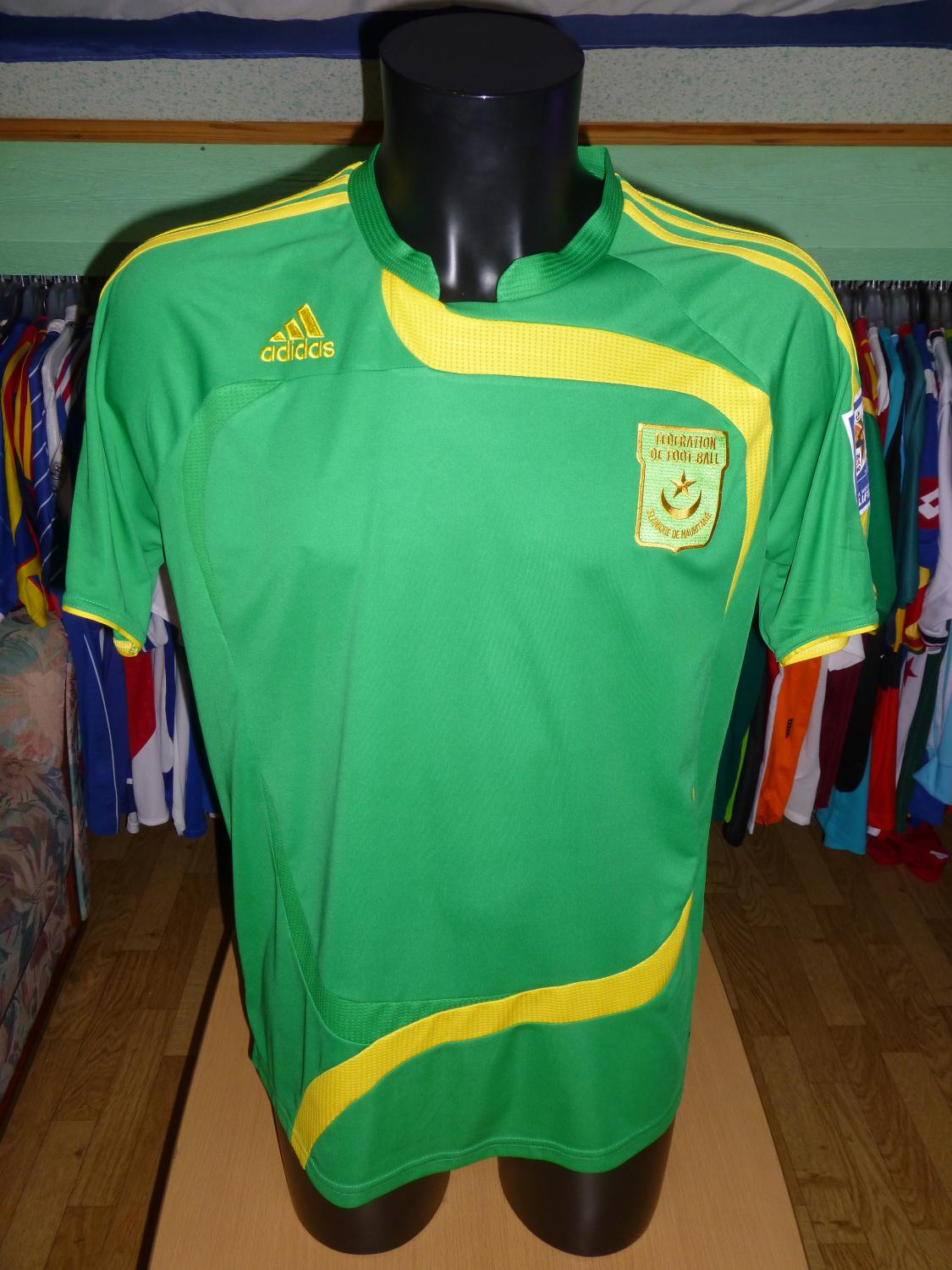 Mauritania Home football shirt 2010 - 2011.