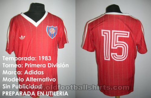 San Lorenzo Dış Saha futbol forması 1979 - ?