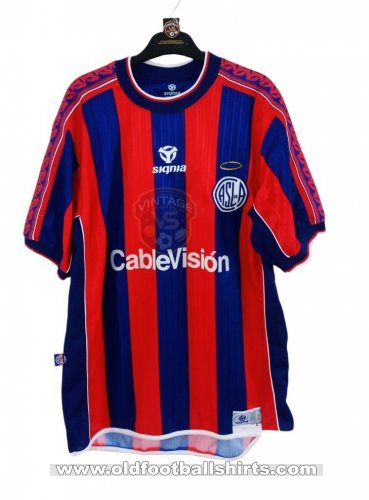 San Lorenzo Home Camiseta de Fútbol 2001
